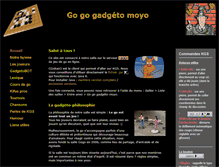 Tablet Screenshot of gadgeto.lovetux.net